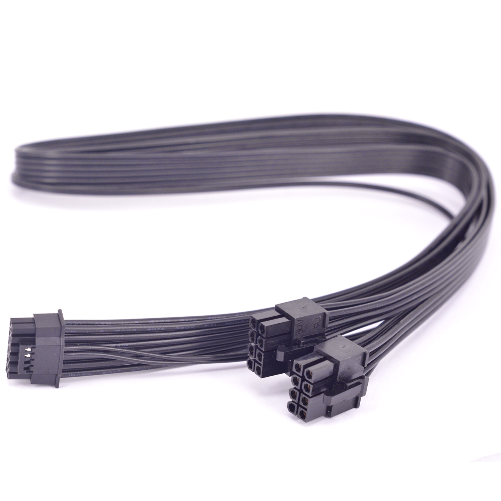 Dual 8Pin To 16Pin 12Vhpwr Cable - Per Seasonic PCIE 5.0 600W 12vhpwr