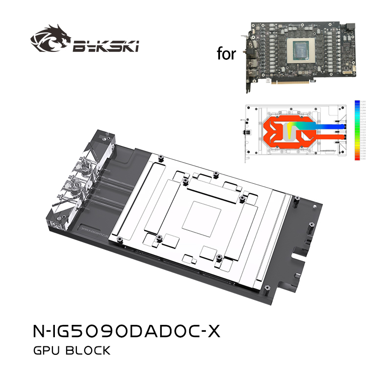 Bykski N-IG5090DADOC-X Blocco  - Rtx 5090 32Gb recensione e prezzo